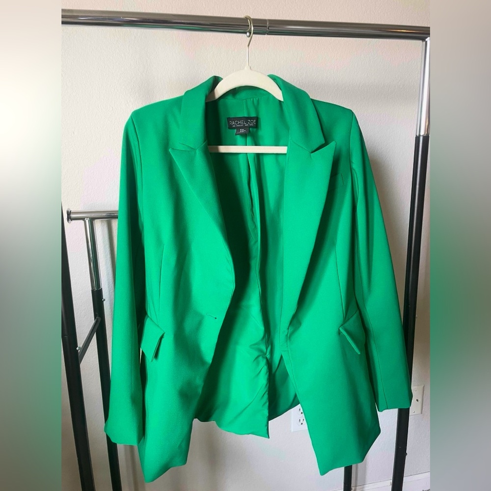 Rachel Zoe Vibrant Green Women's Blazer